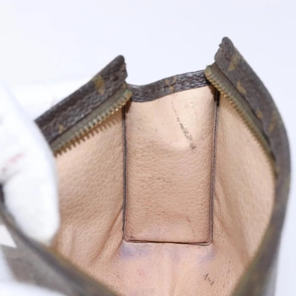 LOUIS VUITTON Monogram Poche Toilette 15 Pouch M47546 LV Auth 130707 - Picture 11 of 16